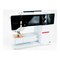 Bernina 580 Manuel utilisateur | Fixfr