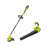 Ryobi RY40930 40V STRING TRIMMER &amp; BLOWER Kit Manuel utilisateur