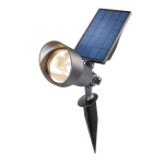 esotec 102546 Solar Bodenstrahler Superspot Duo color Mode d'emploi