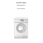 AEG LAVATHERM 88800 Notice + Chat IA