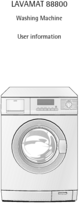 Aeg-Electrolux T88800 Manuel utilisateur | Fixfr