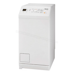 Miele WW 650 WCS Lave-linge top Manuel utilisateur | Fixfr