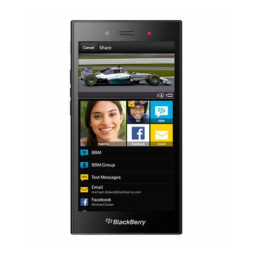 Blackberry Z3 v10.2.1 Manuel utilisateur | Fixfr