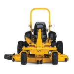 Cub Cadet 53TIHMUY050 PRO Z 972 SD Manuel utilisateur