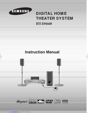 Samsung HT-DS660 Manuel utilisateur | Fixfr