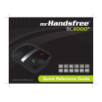 Mr Handsfree BC6000m Carkit Manuel du propri&eacute;taire