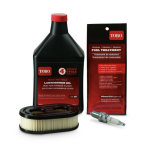 Toro Briggs and Stratton Engine Maintenance Kit Riding Product Guide d'installation