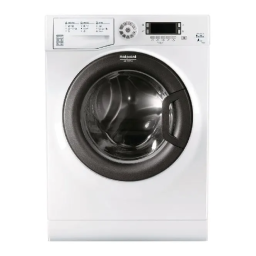 HOTPOINT/ARISTON FDD 9640B EU Washer dryer Manuel utilisateur | Fixfr