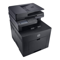 Dell C3765dnf Color Laser Printer printers accessory Manuel utilisateur | Fixfr