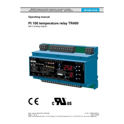 ZIEHL TR400 Sortie analogique : Chat IA & PDF | Fixfr