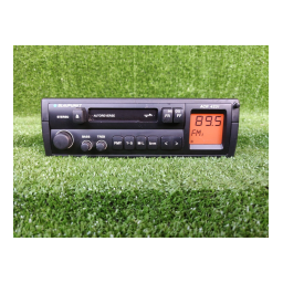 Blaupunkt ACR 4231 Manuel du propriétaire | Fixfr