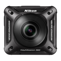 Nikon KeyMission 360 Manuel utilisateur | Fixfr