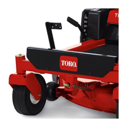 Toro Power Deck Lift Kit, Zero-Turn-Radius Riding Mower Riding Product Manuel utilisateur | Fixfr