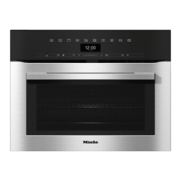 Miele H 7340 BM cs Four encastrable Manuel du propriétaire | Fixfr