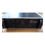 Peavey CS 1000 Stereo Power Amplifier Manuel utilisateur