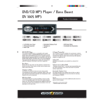 VDO Dayton DV 1805 MP3 Manuel utilisateur