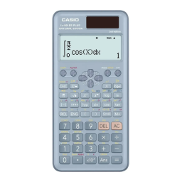 Casio FX-991ES Manuel du propriétaire | Fixfr