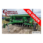 GREAT PLAINS 1206NT 12-Foot End Wheel No-Till Drill Mode d'emploi