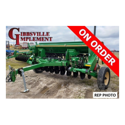 GREAT PLAINS 1206NT 12-Foot End Wheel No-Till Drill Mode d'emploi | Fixfr