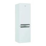 Whirlpool WBA3327 NF W Fridge/freezer combination Manuel utilisateur