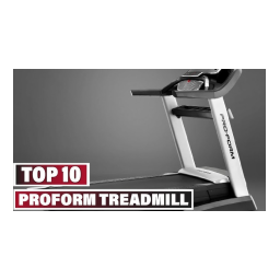ProForm Premier 1300 TREADMILL Manuel utilisateur | Fixfr