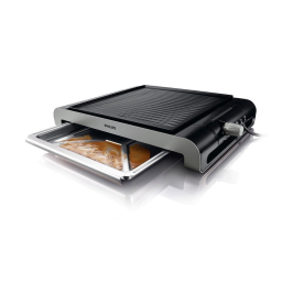 Philips HD4417/20 Gril de table Manuel utilisateur | Fixfr