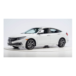 Honda Civic 4 Door 18YM Manuel utilisateur | Fixfr