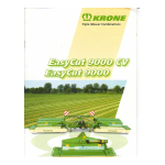 Krone EasyCut 9000_9000 CV Mode d'emploi
