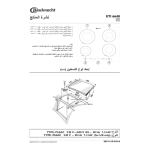 Bauknecht ETI 6640 IN Hob Manuel utilisateur