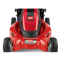 Toro E-CYCLER 20-inch Cordless Lawn Mower Walk Behind Mower Manuel utilisateur | Fixfr