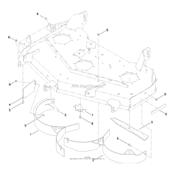 48in Recycler Kit, TITAN Zero-Turn-Radius Riding Mower