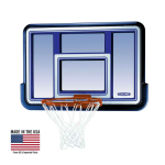 Lifetime 73650 Basketball Backboard and Rim Combo (44-Inch Polycarbonate) Manuel du propri&eacute;taire