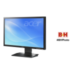 Acer B243W Monitor Guide de d&eacute;marrage rapide