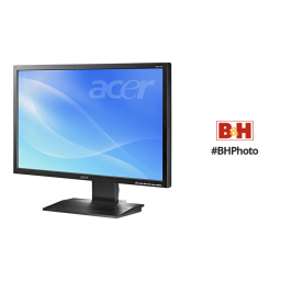 Acer B243W Monitor Guide de démarrage rapide | Fixfr