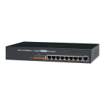 Lorex ACCLPS283B 8-Channel High-Power PoE Switch Guide de d&eacute;marrage rapide