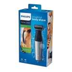 Philips BG5020/15 Bodygroom series 5000 Tondeuse corps &eacute;tanche Manuel utilisateur