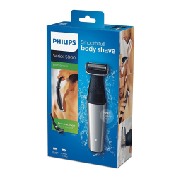 Philips BG5020/15 Bodygroom series 5000 Tondeuse corps étanche Manuel utilisateur | Fixfr