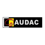 AUDAC MPX48 SurfaceTouch&trade; paging microphone 4 zones  Manuel utilisateur