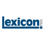 Lexicon I-ONIX U82S Manuel utilisateur