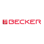 Becker CASCADE PRO 7941 Manuel utilisateur