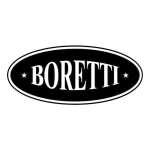 BORETTI BRN123 Refrigerator Manuel utilisateur