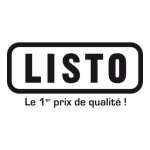 Listo RTFL85-50b2 R&eacute;frig&eacute;rateur top Product fiche