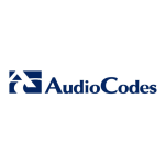 AudioCodes MP-11X Manuel utilisateur