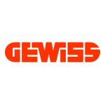 Gewiss GWD3131 BASE AND HEADBOARD - FLOOR-MOUNTING DISTRIBUTION BOARDS - QDX 630 H - 600X250MM Mode d'emploi