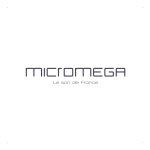 Micromega M.A.R.S. Manuel utilisateur