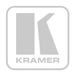 Kramer c&acirc;ble DVI Mode d'emploi