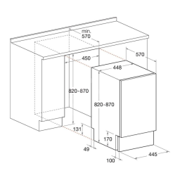 HOTPOINT/ARISTON LSTF 7B019 EU Dishwasher Manuel utilisateur | Fixfr