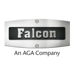 Falcon PROFESSIONAL + 100 INDUCTION ROUGE AIREL Piano de cuisson induction Manuel utilisateur