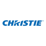 Christie CP4325-RGB 4K, high frame rate, 25,000 lumen RGB pure laser projector Manuel utilisateur