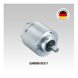 Baumer EAM580-SC - CANopen® Absolute encoder Fiche technique | Fixfr